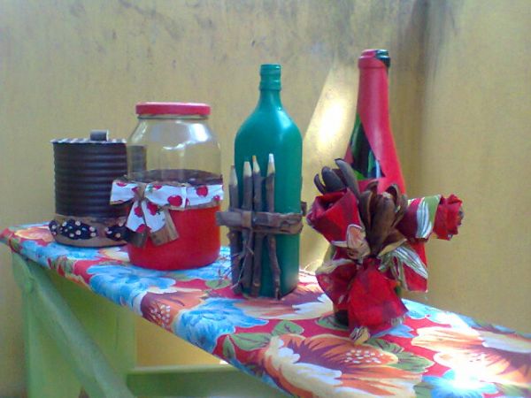 Garrafas decoradas